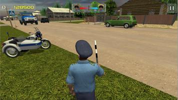 Traffic Cop Simulator 3D captura de pantalla 2