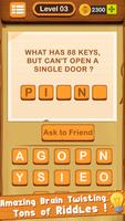 Riddles - Tricky Word Puzzle 포스터