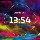 Часы и Дата на Экране Телефона иконка
