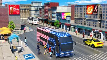 Bus Driving 3d– Bus Games 2025 الملصق