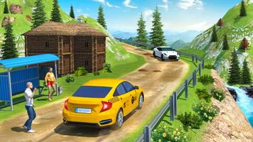 City Taxi Driving Car Games 3d 海報