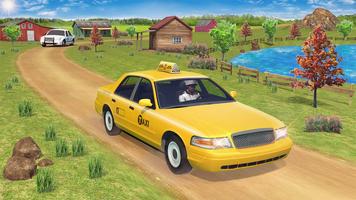 City Taxi Driving Car Games 3d اسکرین شاٹ 1