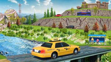 City Taxi Driving Car Games 3d اسکرین شاٹ 2
