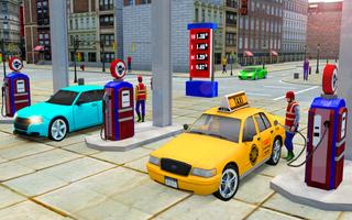 City Taxi Driving Car Games 3d اسکرین شاٹ 3