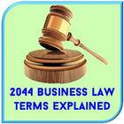 Business Law Terms Dictionary أيقونة