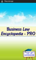 Business Law Terms Dictionary โปสเตอร์