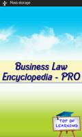 Business Law Terms Dictionary الملصق