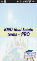 Real Estate Terms & Definition Plakat