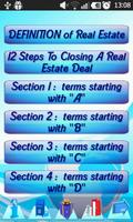 Real Estate Terms & Definition স্ক্রিনশট 1