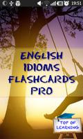 English Popular Idioms Cards ポスター