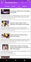 News Surge for Lakers Basketball syot layar 3