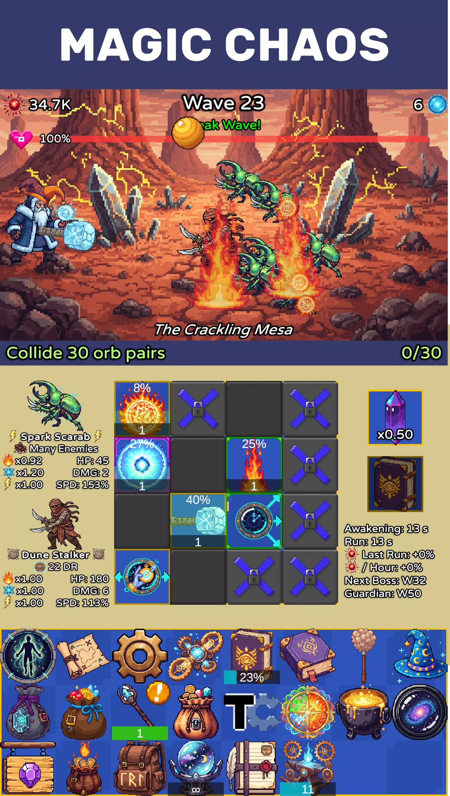 Tap Wizard Realms – Idle Magic