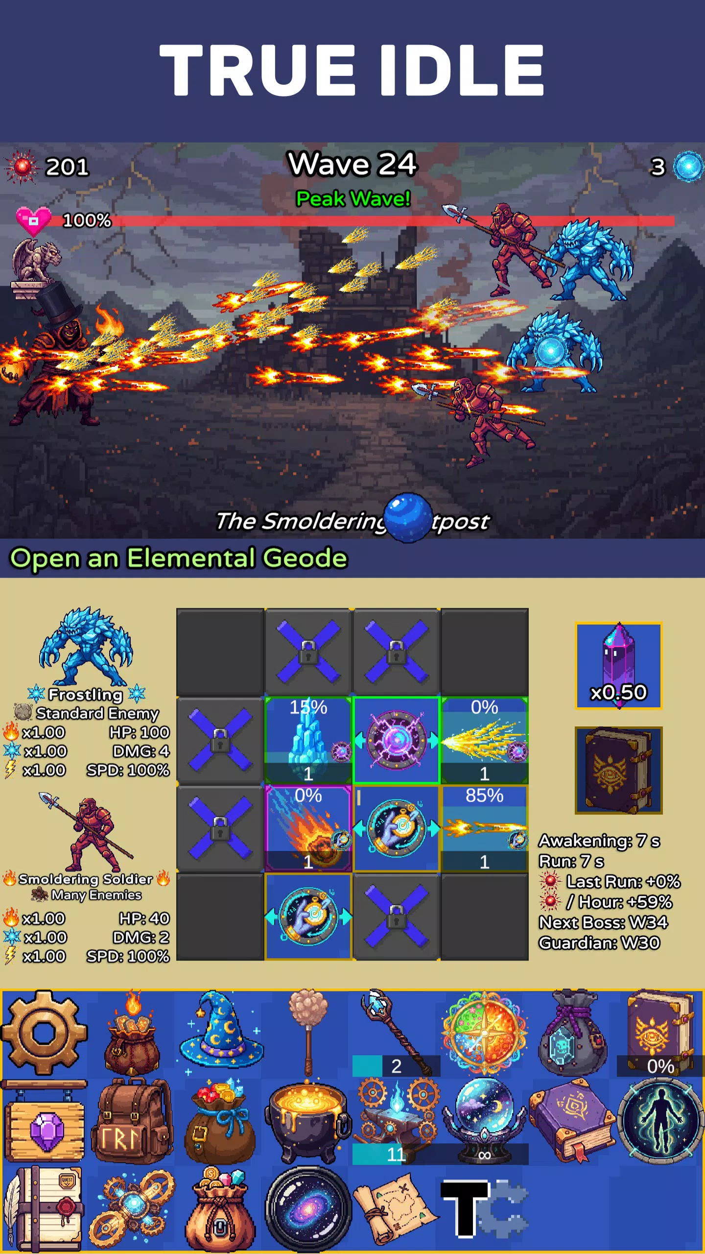 Tap Wizard Realms – Idle Magic