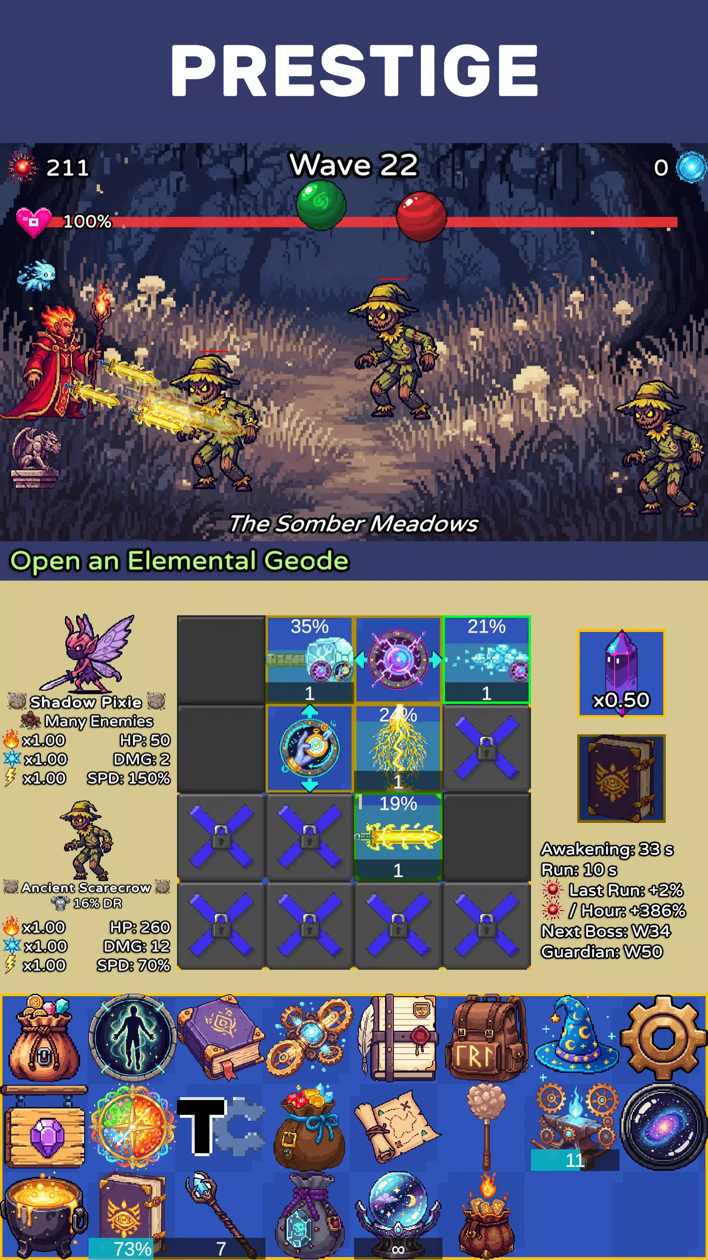 Tap Wizard Realms – Idle Magic