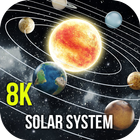 8k Solar System Score icône