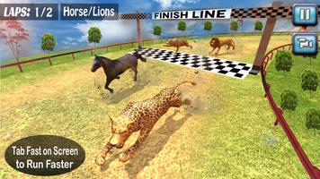 狗游戏2020：野生动物赛车游戏 截图 3