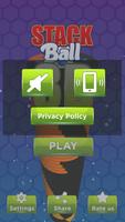 Stack Ball Jump Game - Helix Smash Tower 3D capture d'écran 2