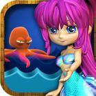 Mermaid Adventure for kids 3D icon