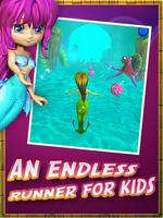 برنامه‌نما Mermaid Adventure for kids 3D عکس از صفحه