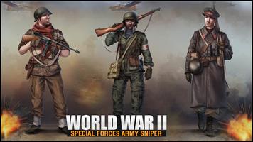 WW2 Commando: 世界战争策略游戏 游戏 射击 海报