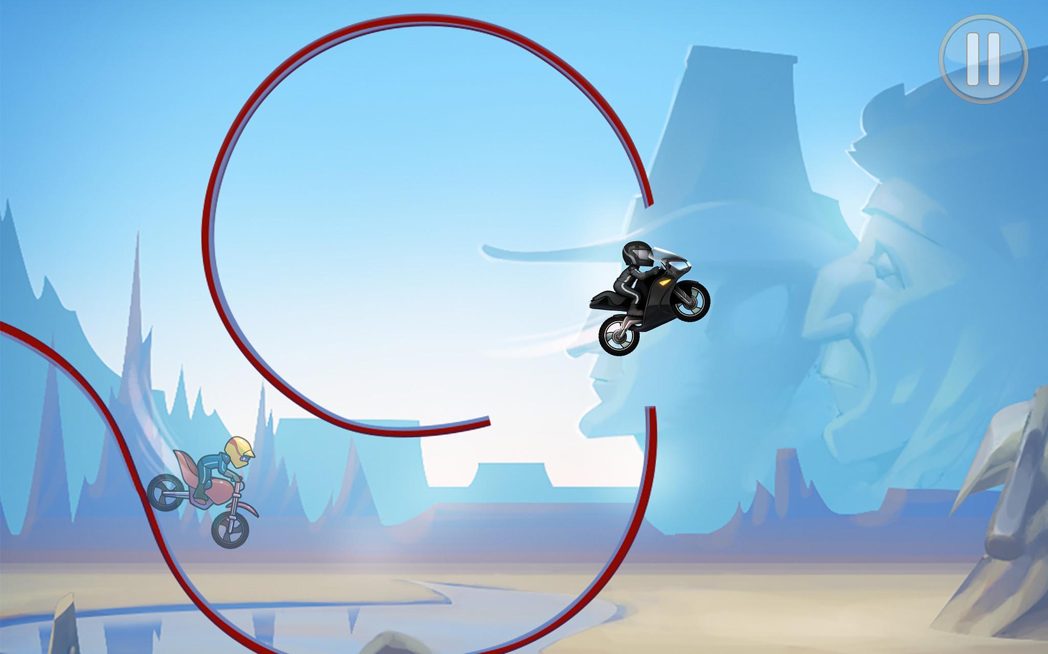 Игру bike race