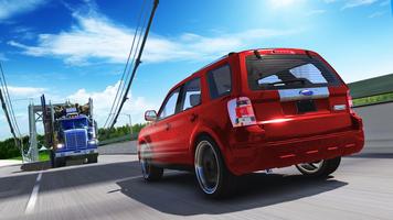 SUV Highway Racing Arcade Game تصوير الشاشة 2