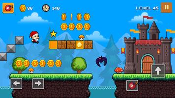 Super Dan's World - Run Game capture d'écran 1