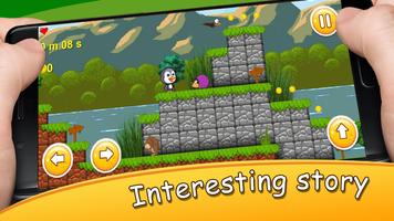 Penguin Bobby Run Platformer poster