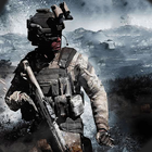 Commando schietspel-icoon