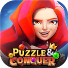 Puzzle and Conquer: Match 3 RPG - Dragon War ไอคอน