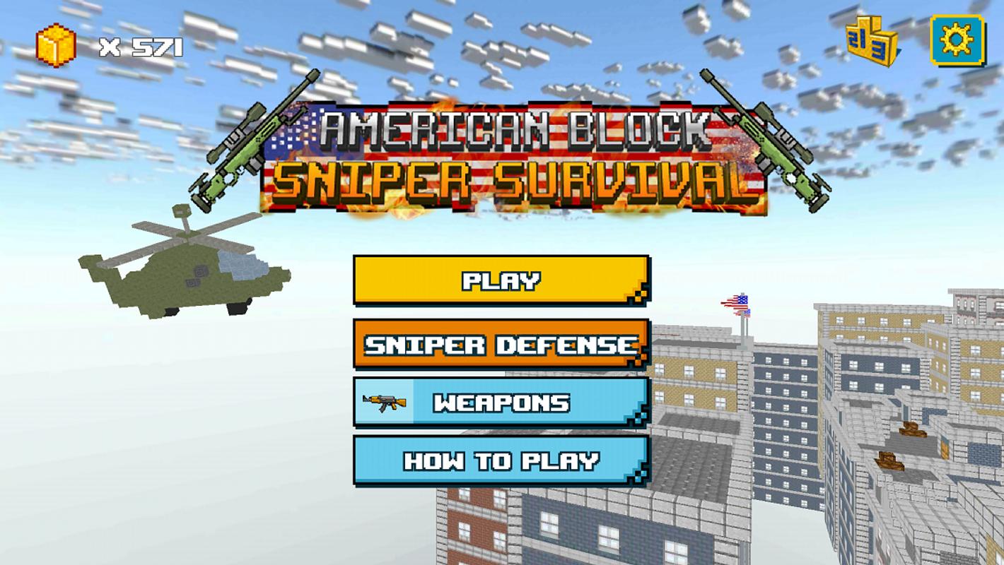 American Block Sniper Survival for Android APK Download