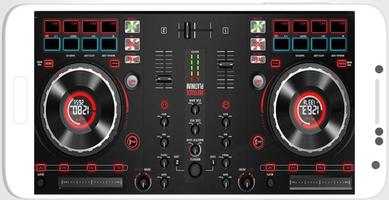 3D DJ Name Mixer 2021 - DJ Song Mixer App Offline Affiche