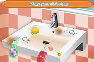 Bathroom Cleaning-Toilet Games screenshot 3