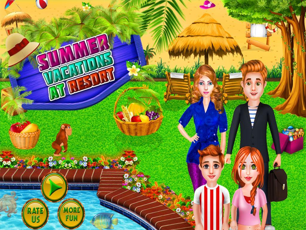 Скачай игру каникулы. Summer Resort игра. Игра три в ряд летние каникулы. Летние каникулы игра на андроид. Лето каникулы игры.