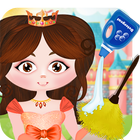 Little Princess Castle Cleanup Zeichen