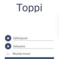 TOPPI - sovellus