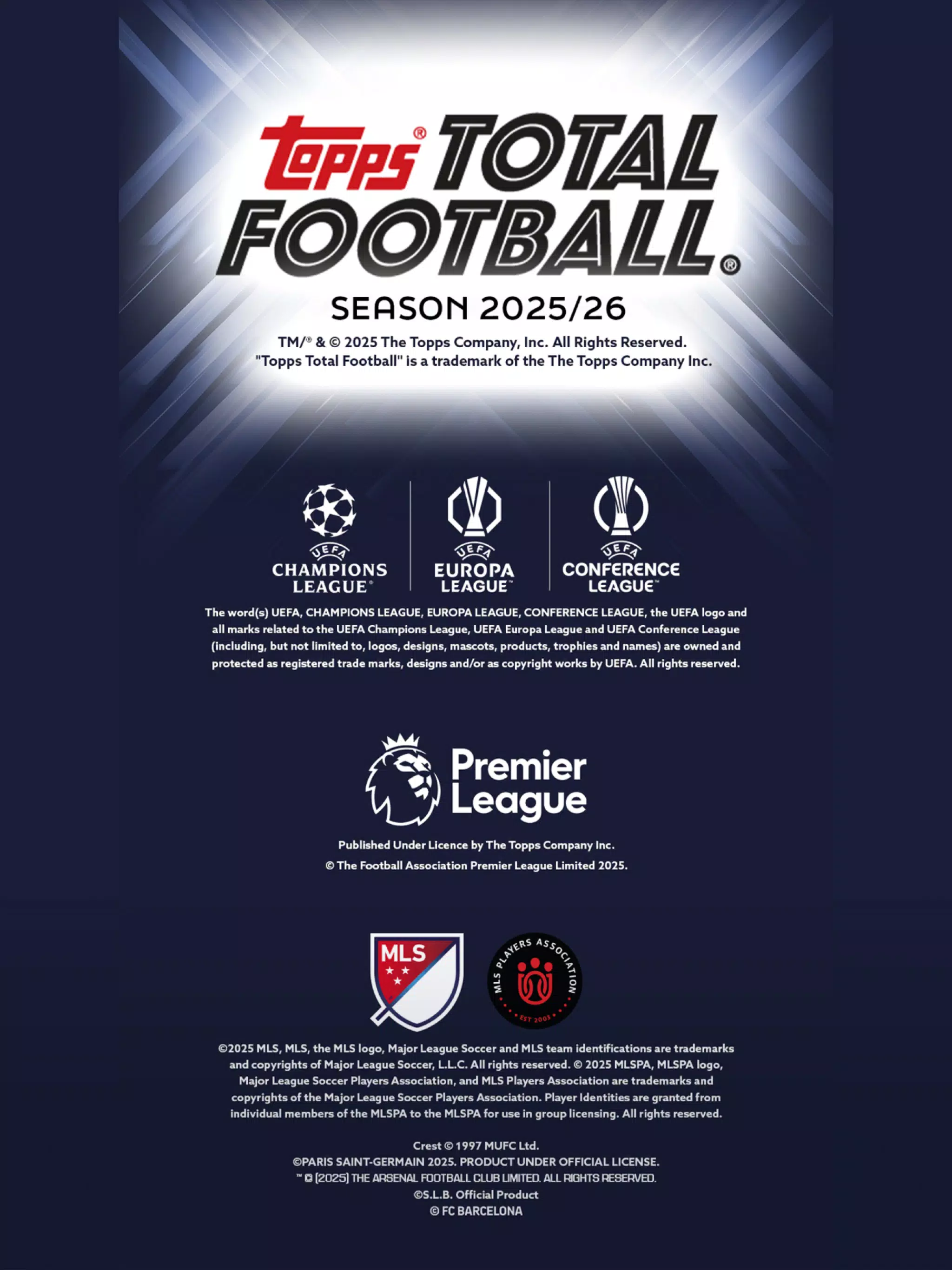 Topps Total Football®