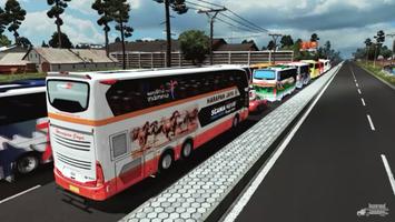 Harapan Jaya Bus Simulator capture d'écran 3