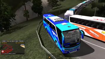 Simulator bus Indonesia Lintas Jawa capture d'écran 3
