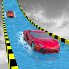 Water Slide Extreme Car Racing icon