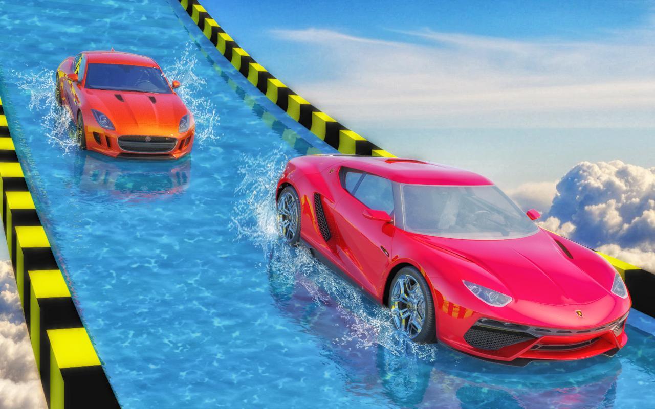 Water Slide Extreme Car Racing APK for Android Download
