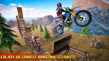 Moto Bike Stunts Racing - Impossible Stunts screenshot 1