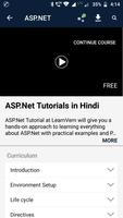 Learn ASP.Net Training Tutorials Free in Hindi Affiche