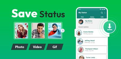 Save Status - Video Downloader Cartaz