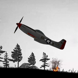 WW2 Warplane Fighter Bomber Zeichen