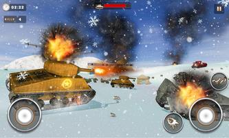 Mini Tank Battle Blitz 3d: Tan screenshot 1