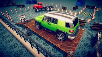 Smart Suv Parking 3D Game :Offroad Driving 4x4 Sim الملصق