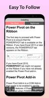 Easy Excel Power Pivot Tutoria capture d'écran 2