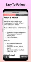 Easy Ruby on Rails Tutorial capture d'écran 2