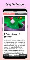 Easy Snooker Tutorial اسکرین شاٹ 1